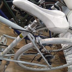 リユースのサカイ浦和店 【F275】ON12 クロスバイク ホワイト 700×28ｃ 6ギアの画像