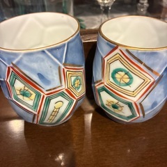 湯呑みワイングラスの画像