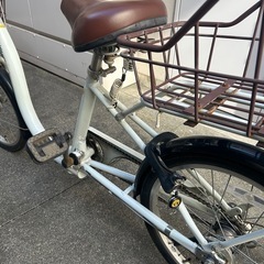 「受け渡し者決定しました」16インチ自転車の画像