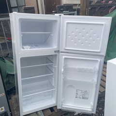  maxzen マクスゼン 118L 2ドア 冷蔵庫 JR118ML01WH 2021年製 の画像