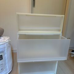 MUJI 無印良品収納ケース　ワイドの画像