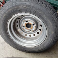 【相模原市中央区田名】現状渡し!! 軽トラ/軽バン用夏タイヤ 145/80R12 ブリジストン&ダンロップの画像