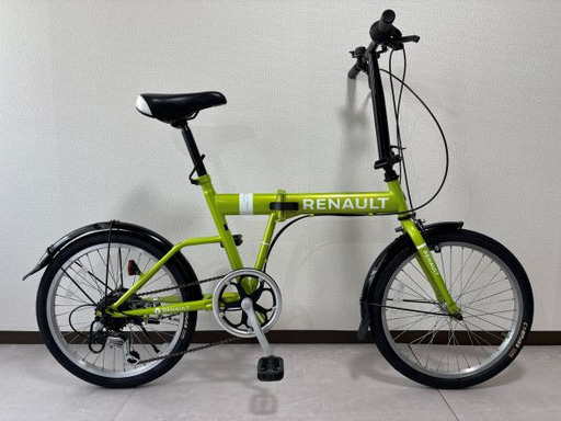 【サブスク利用も可能❕】２０インチ- ライトグリーン/６段変速/ RENAULT【整備済み】20006A