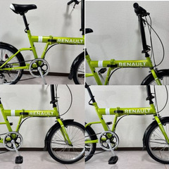 【サブスク利用も可能❕】２０インチ- ライトグリーン/６段変速/ RENAULT【整備済み】20006Aの画像