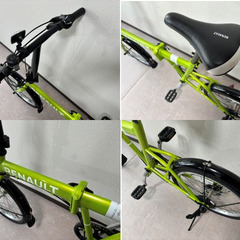 【サブスク利用も可能❕】２０インチ- ライトグリーン/６段変速/ RENAULT【整備済み】20006Aの画像