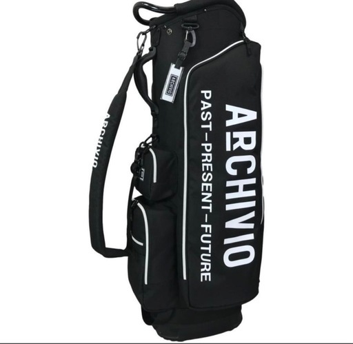 訳ありアルチビオキャディバッグゴルフarchivio黒