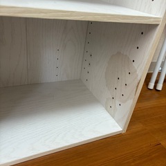 無料　白いカラーボックスの画像