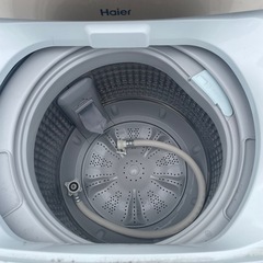 洗濯機 6kg ハイアール JW-C60C 2020年製の画像