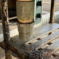 【札幌市内配送可】タニコー 中華レンジ CR-55 幅550×奥行820×高さ750mm LPガス用 現状販売 厨房機器の画像