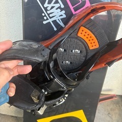 スノボー　155cm BURTON（バートン）」ビンディング  UNION（ユニオン）の画像