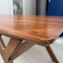 木製ローテーブル　傷ありの画像