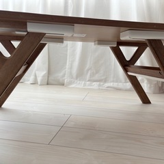 木製ローテーブル　傷ありの画像