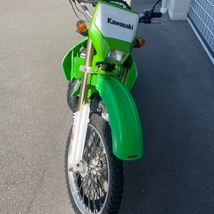 カワサキ　kdx125sr 車体　2ストの画像
