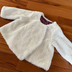 キッズ服　アウター　リバーシブル　90前後の画像