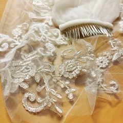 ウェディングベール　ミドルの画像