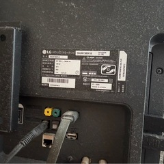 55インチ壁掛けTV(画面破損⚡️)の画像