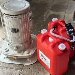 コロナ 石油ストーブ SL-66D / 灯油タンク2個 セット（再出品）の画像