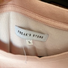 【メンズ】FREAK'S STORE バック刺繍プリント　tシャツ Lの画像