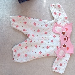 ウサギさんロンパースの画像