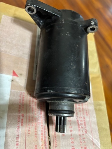 カワサキzx9r-bセルモーター