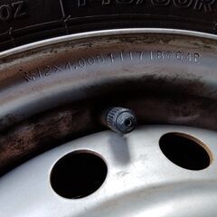 【相模原市中央区田名】現状渡し!! 軽トラ/軽バン用夏タイヤ 145/80R12 ブリジストン&ダンロップの画像