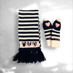 レピピのマフラー＆手袋