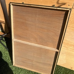 三浦友和の木製パネルの画像