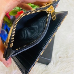 未使用✨SAINT LAURENT✨サンローラン✨財布✨コンパクト✨ヒョウ柄✨の画像