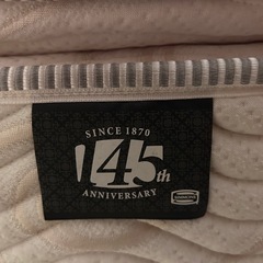 ベッドフレーム　ニトリ　マットレス　シモンズ　セットセミダブルの画像