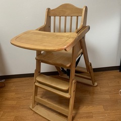 ハイ&ロー　2way ハグハグチェア　ガードバー付きの画像