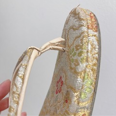 草履、バッグの画像