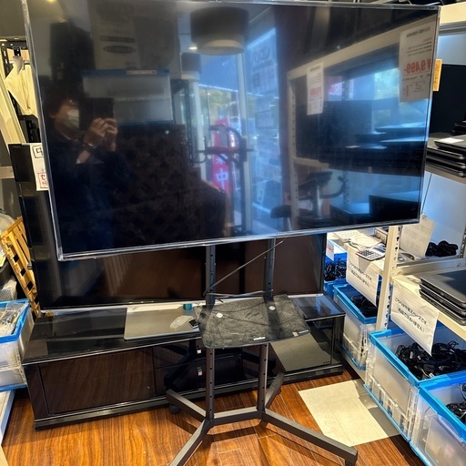 液晶テレビ55型未使用品スタンド付き
