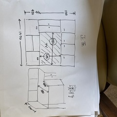 テレビ台差し上げます　早めの取引希望です♪の画像
