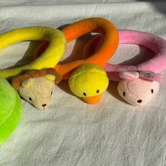 ふわふわ動物わなげの画像