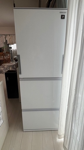 3ドア冷蔵庫SHARP SJ-GW35F-W