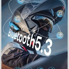 バイク インカム Bluetooth5.3 Siri対応 33時間連続使用 防水いんかむの画像