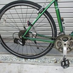 E650★38500円★整備済み クロスバイク中古自転車 【GIANT　　グリーン　465ｍｍ】の画像