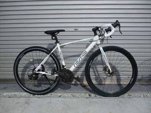 E652★18500円★整備済み スポーツ中古自転車 【ロードバイク　白　46㎝　アルミフレーム】
