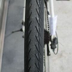 E652★18500円★整備済み スポーツ中古自転車 【ロードバイク　白　46㎝　アルミフレーム】の画像