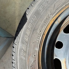 タイヤホイール付き　8本の画像