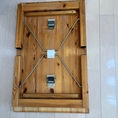 無印　折りたたみテーブルの画像