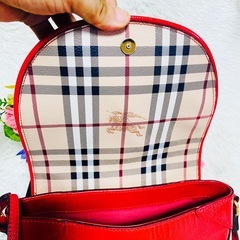レア✨BURBERRY✨バーバリー✨ショルダーバッグ✨シャドーホース✨リボン✨の画像