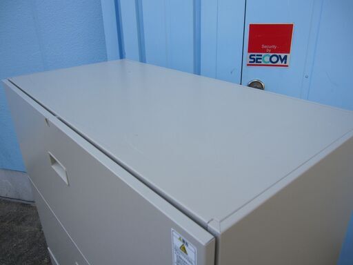 3段ラテラル書庫 鍵あり コクヨ製 ニューグレー 900x450x1100 ベース