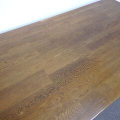 新札幌 / karimoku カリモク家具 ダイニングテーブル 幅160×奥行89×69cm 木製 机 デスク オーダー家具 / No.3699の画像