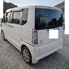 福岡発,N-BOX,27年式,後期モデル,パール,ローン可,車検満タン渡R9年11月,両側電動,Bluetooth,大阪南港止2.9万円,東京有明港3.9万円の画像
