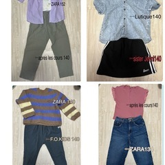 お話し中
お洋服130〜140女の子の画像