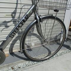 E655★限定特価　整備済み★ブリヂストン　ステップクルーズ　ベルト★ 中古自転車【27インチ　シルバー】の画像