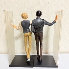 名探偵コナン 沖矢昴　安室透 キャラアニ 限定版 マルチスタンド フィギュアの画像