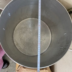 業務用寸胴鍋フタ付き　大の画像