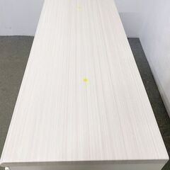 シギヤマ キッチンカウンター 幅120 ソフトクローズ スライドテーブル ハイグロスホワイト 木目 食器棚 中古家具 店頭引取歓迎 R10200の画像